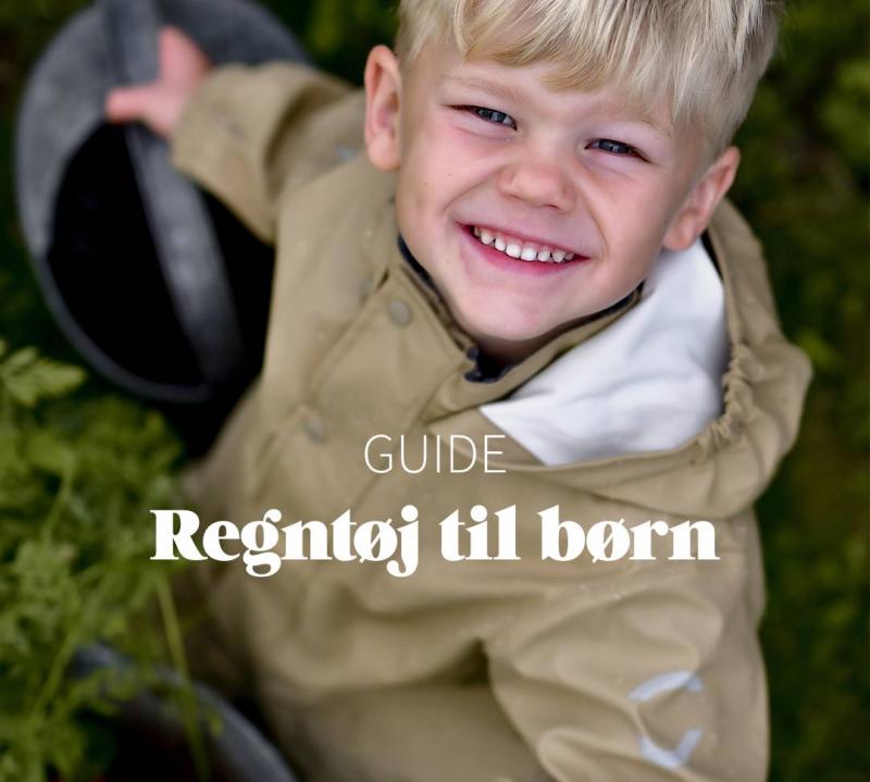 Regntøj - helt uundværligt i det danske klima
