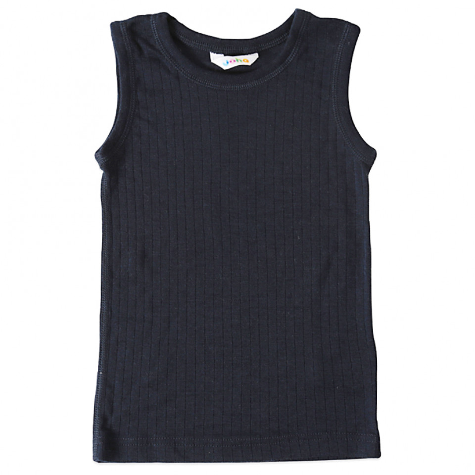 Navy uld undertrøje