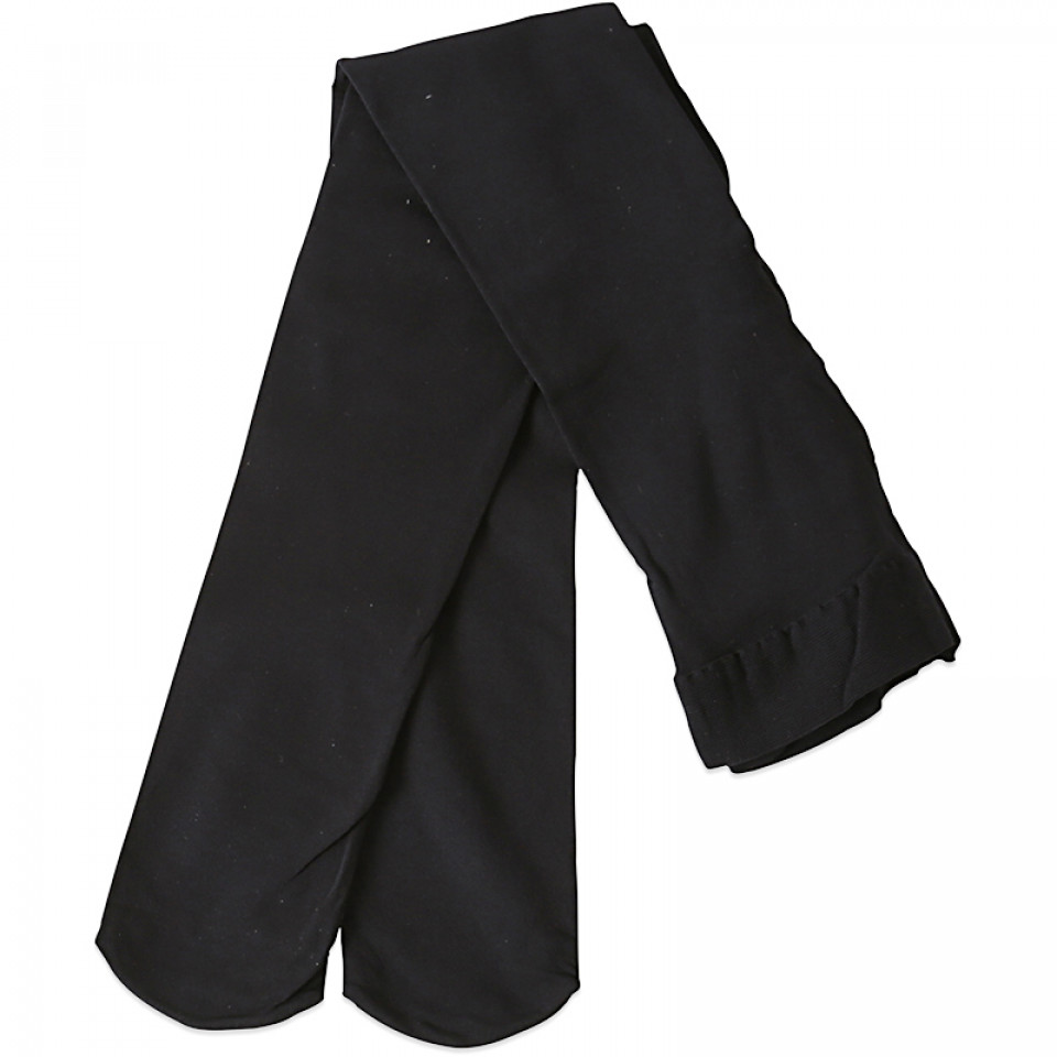 Sorte microfibre strømpebukser