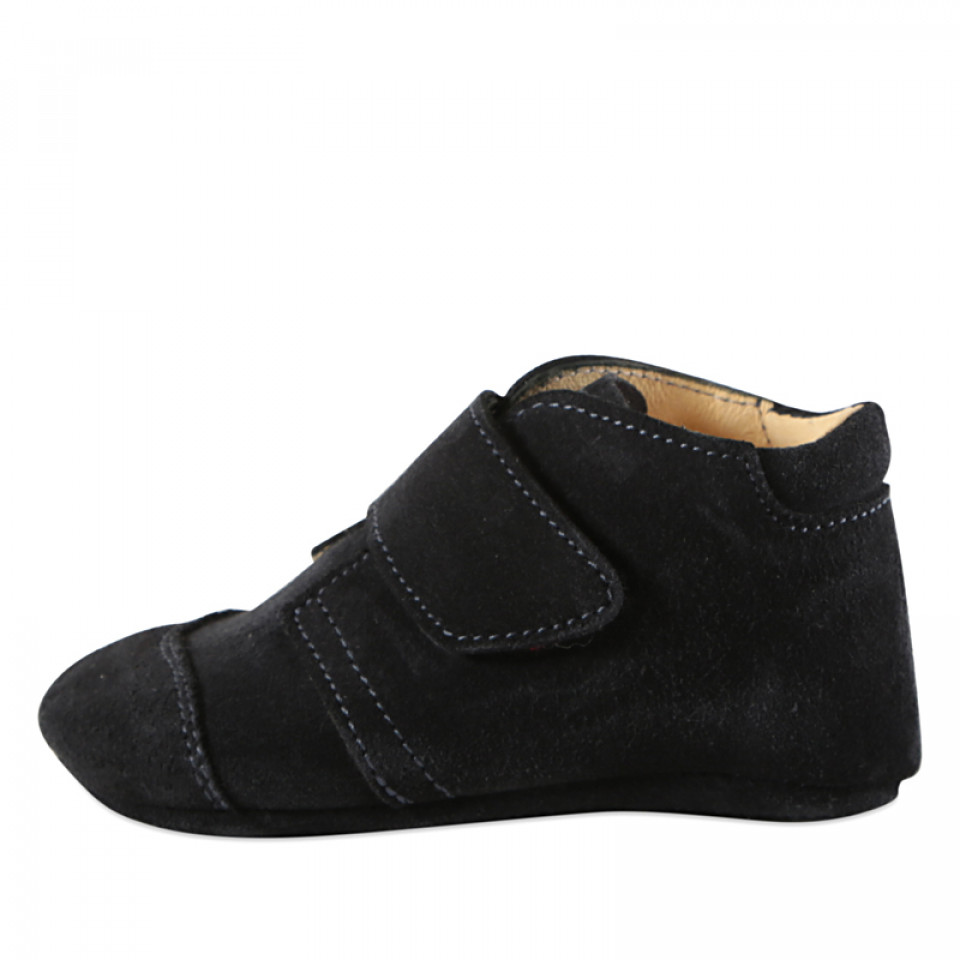 Marineblå hjemmesko