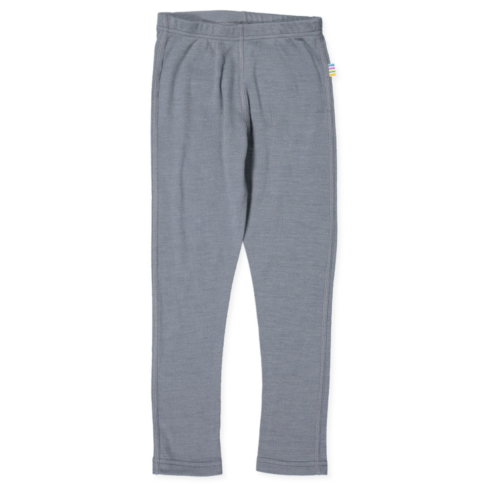 Grå uld/silke leggings