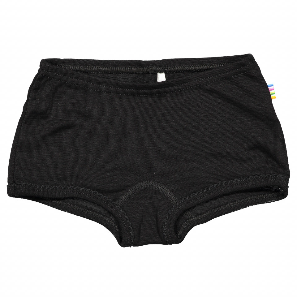 Sorte uld/silke underbukser