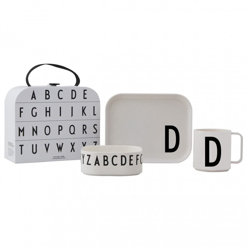 Spisesæt i gaveæske - D