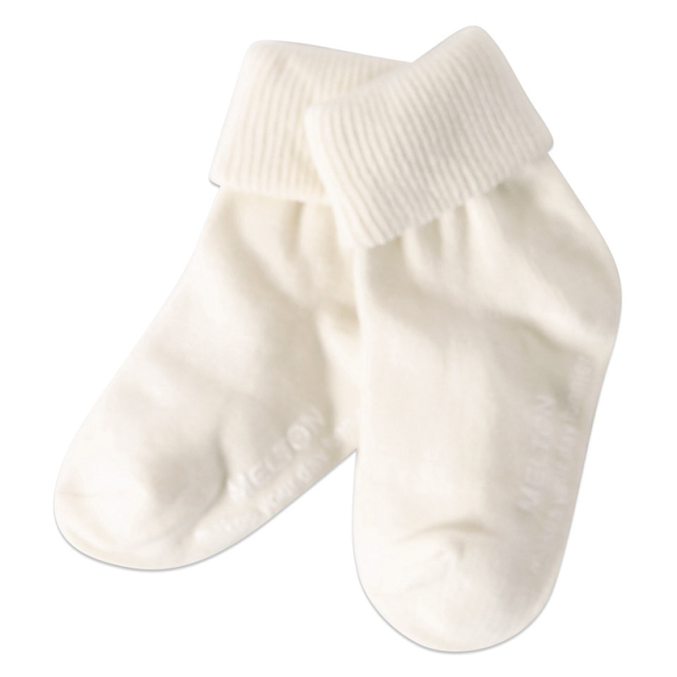 Offwhite basis strømper