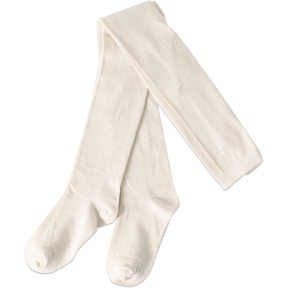 Offwhite basic strømpebukser