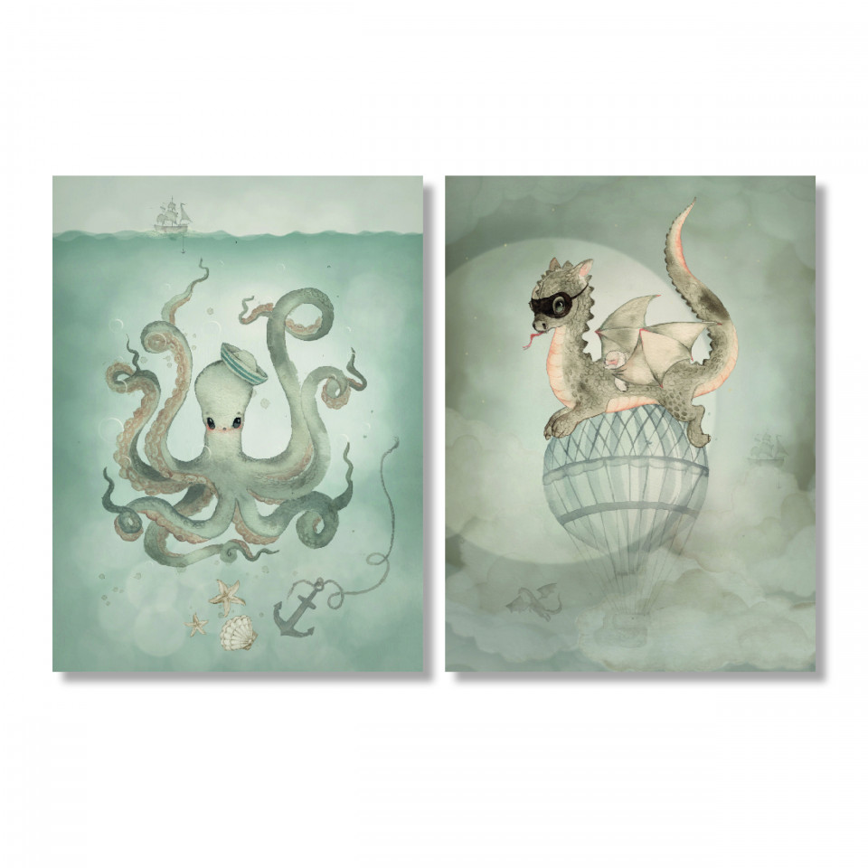 2 pak Water Crew kort