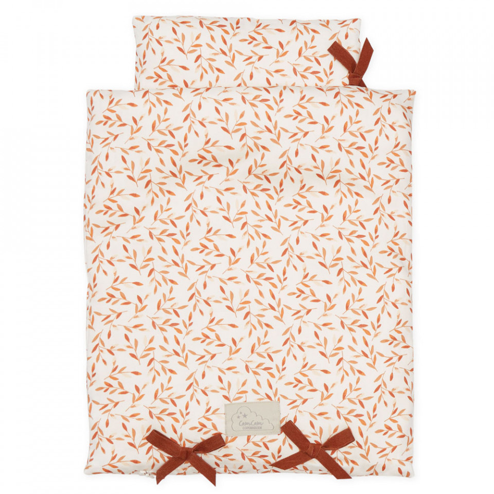 Organic caramel leaves dukkesengetøj