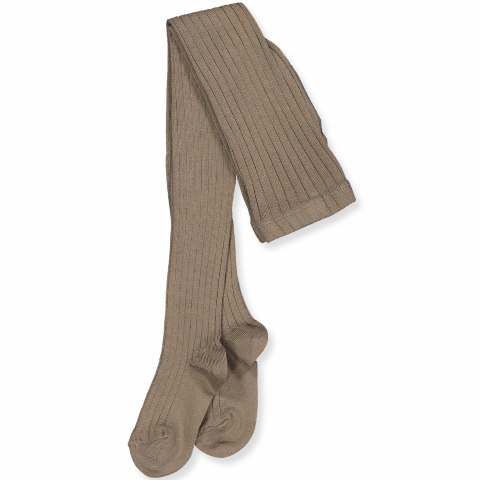 Vison rib strømpebukser