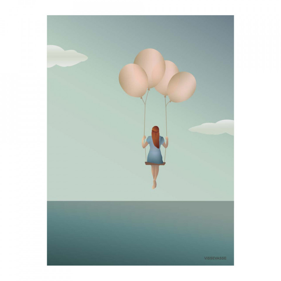 Balloon dream plakat 30x40 cm