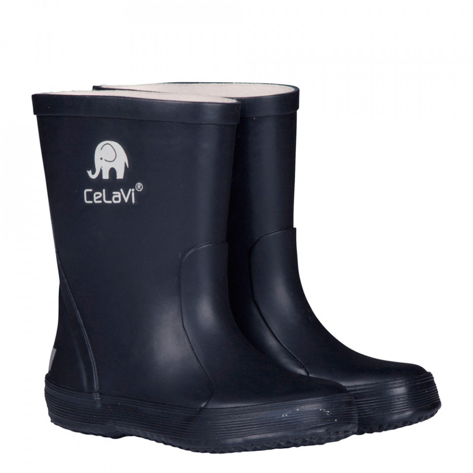 Navy gummistøvler