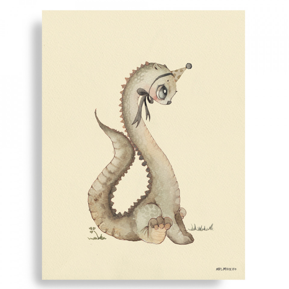 Dear Dino plakat - 50x70 cm