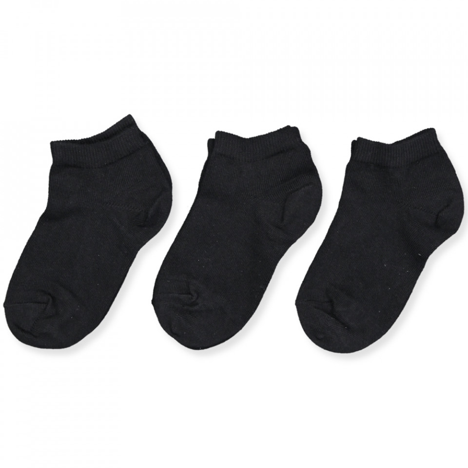 3 pak ankelstrømper