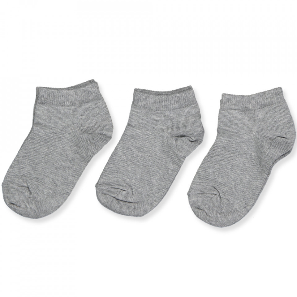 3 pak ankelstrømper