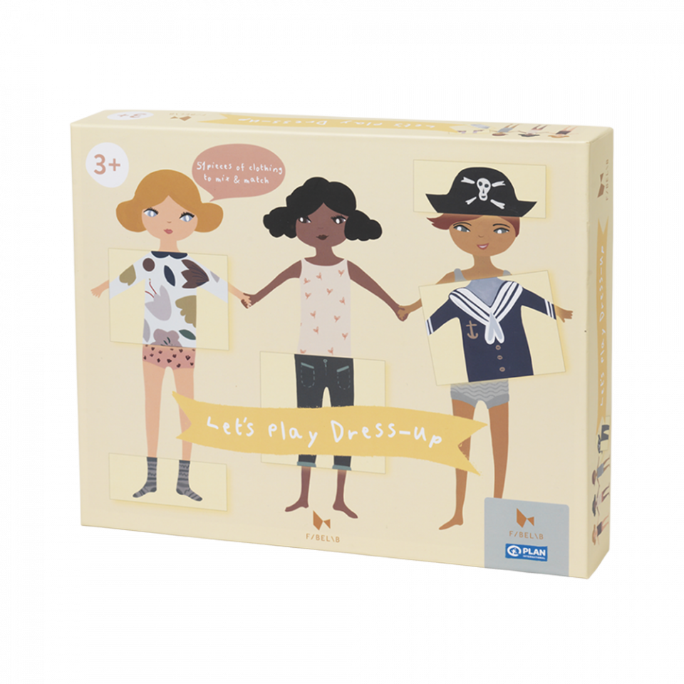 Puslespil - Let's play dress-up