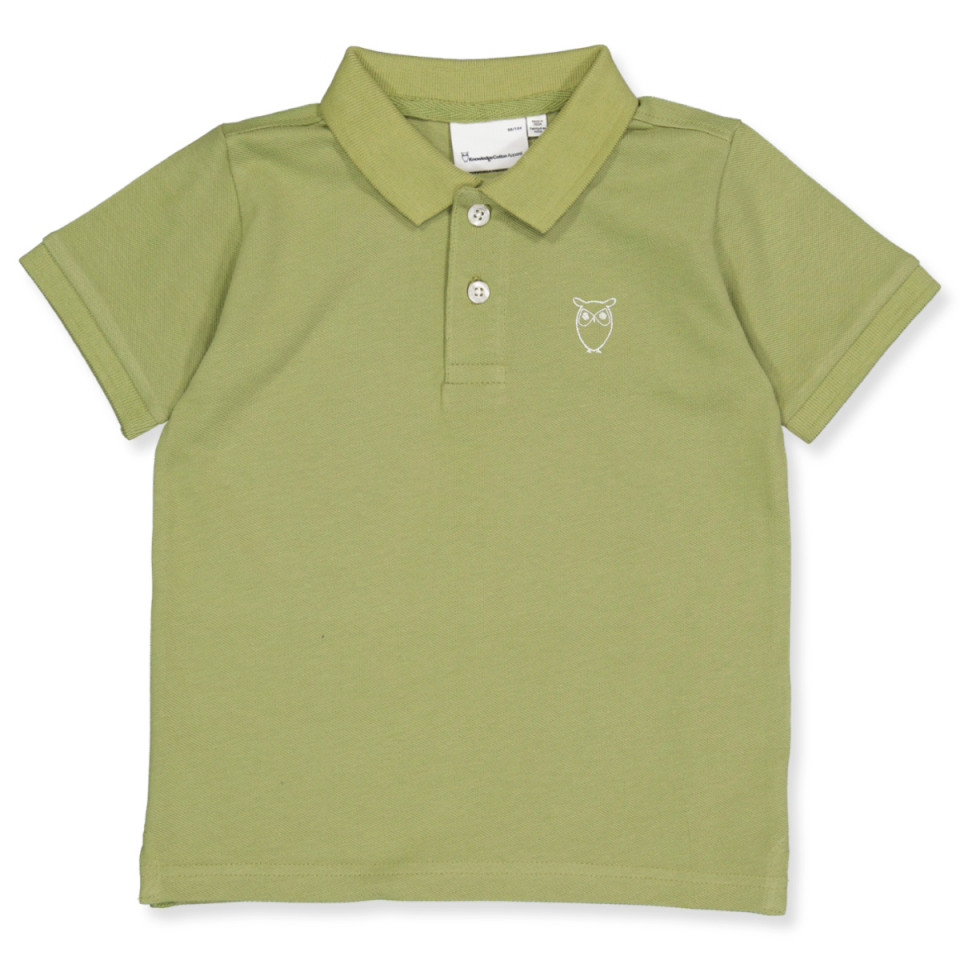 Organic Basil polo t-shirt