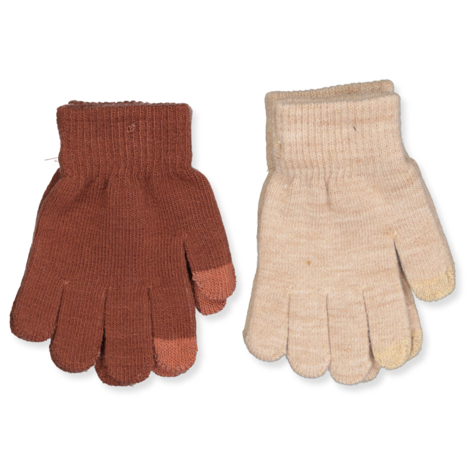 2-pak Magic fingervanter