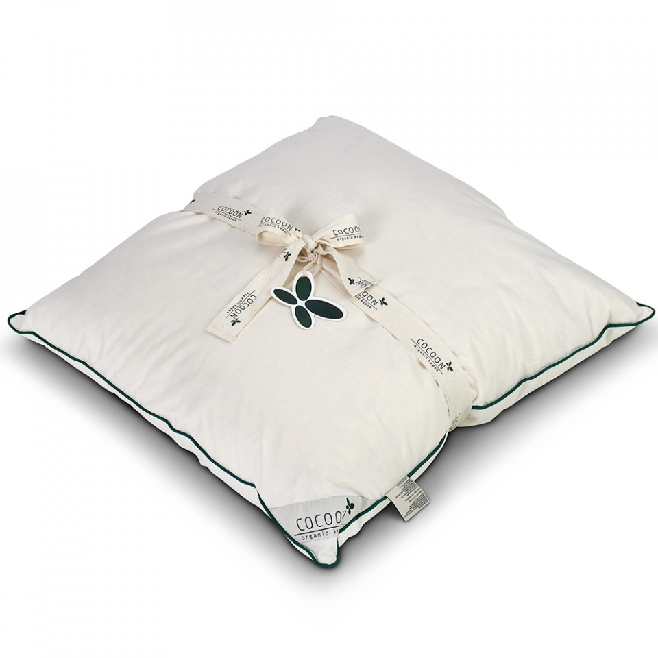 Kapok voksenpude 60x63 cm