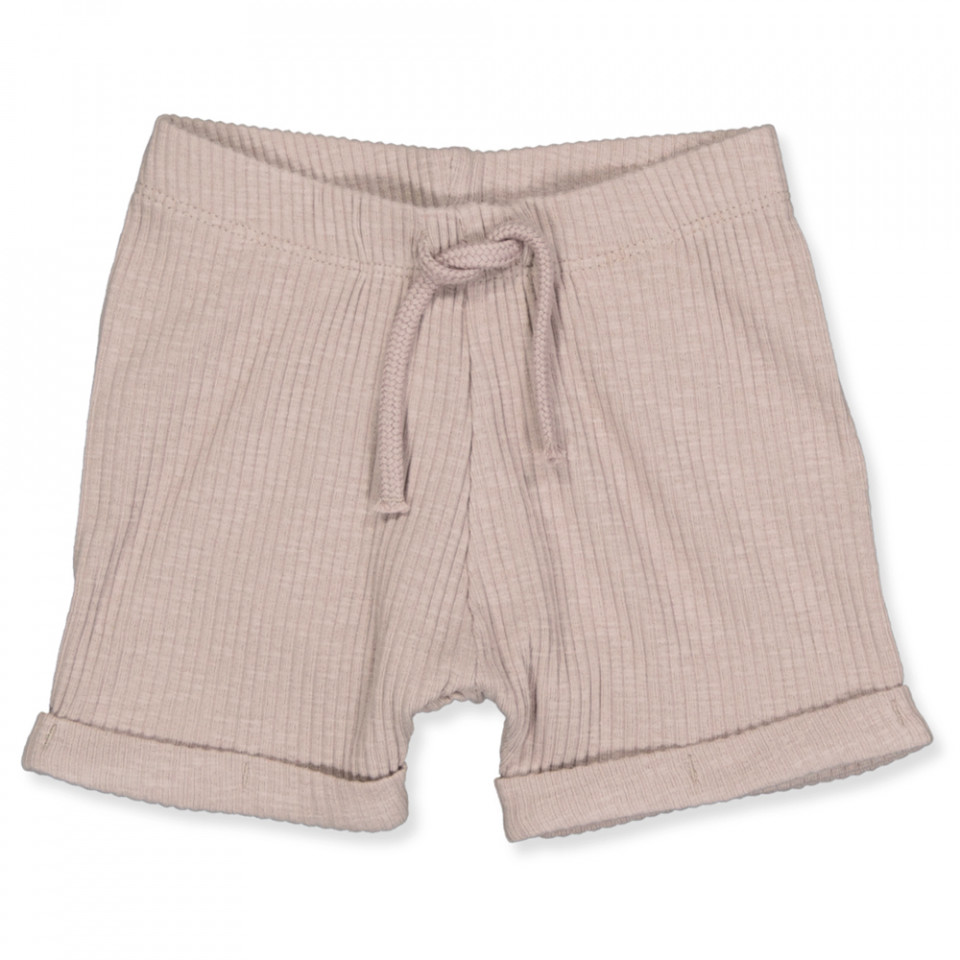 Organic Rajo rib shorts