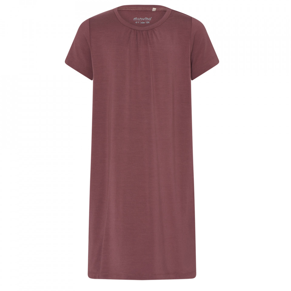 Rose brown bambus natkjole