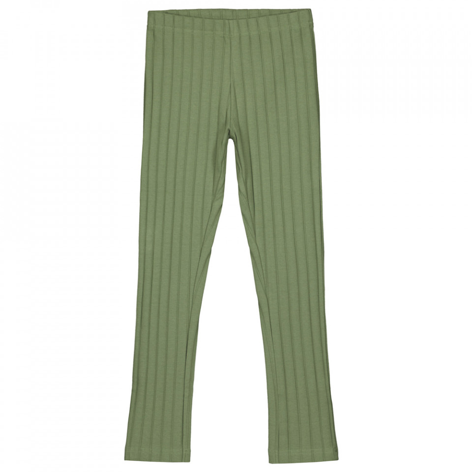 Organic rib leggings