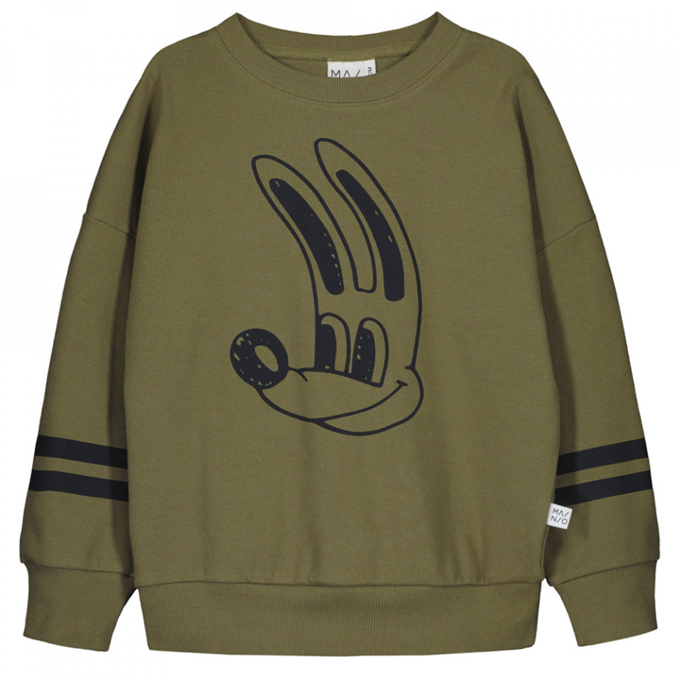 Organic rib sweatshirt