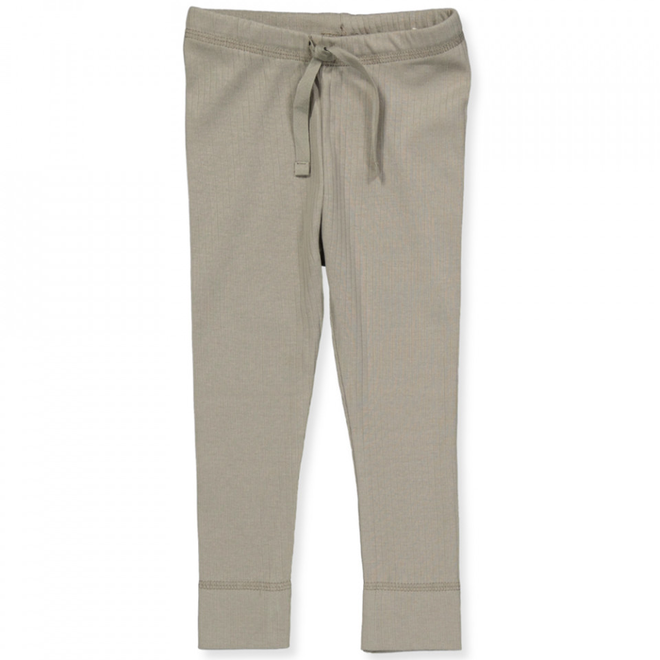 Organic rib leggings