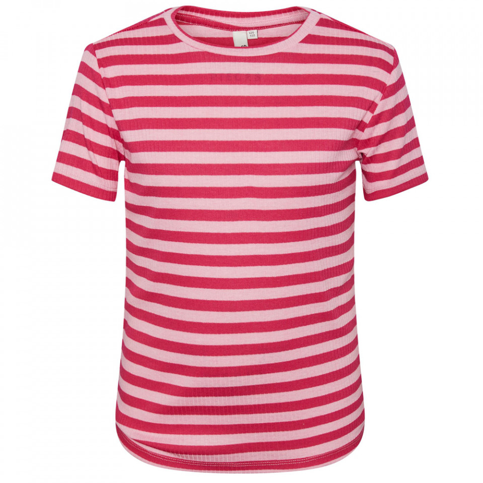 Dora stribet rib t-shirt