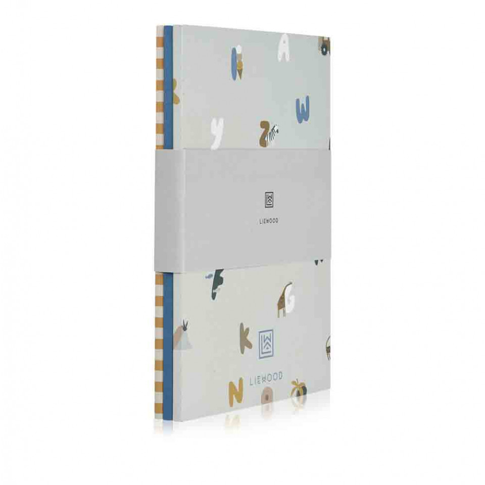 3 pak A5 Sidney notesbøger