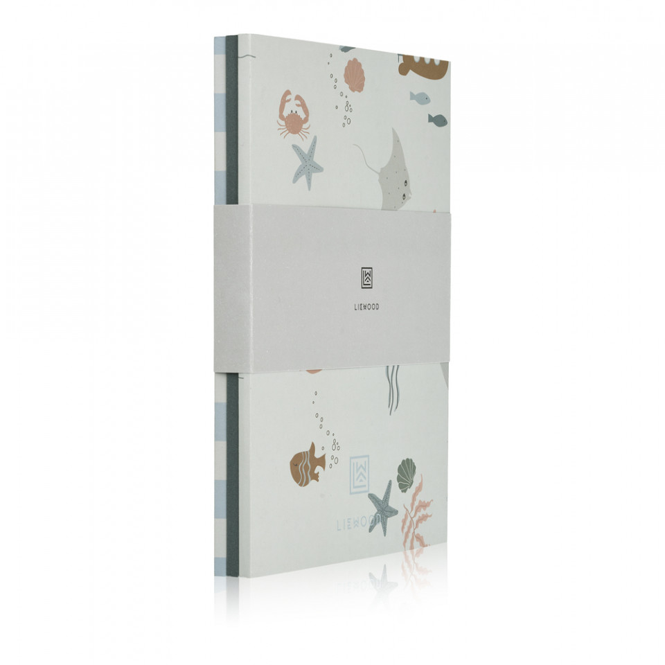 3 pak A5 Sidney notesbøger