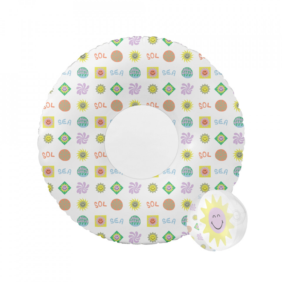 Smiley world badesæt