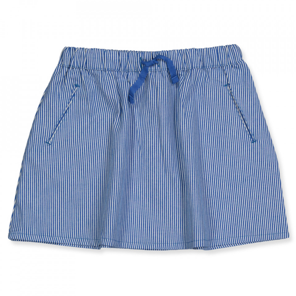 Organic stribet nederdel