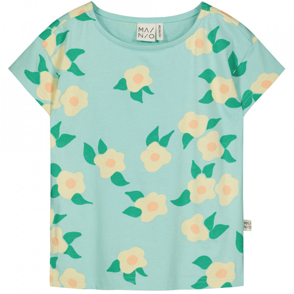 Organic Midsummer rose t-shirt