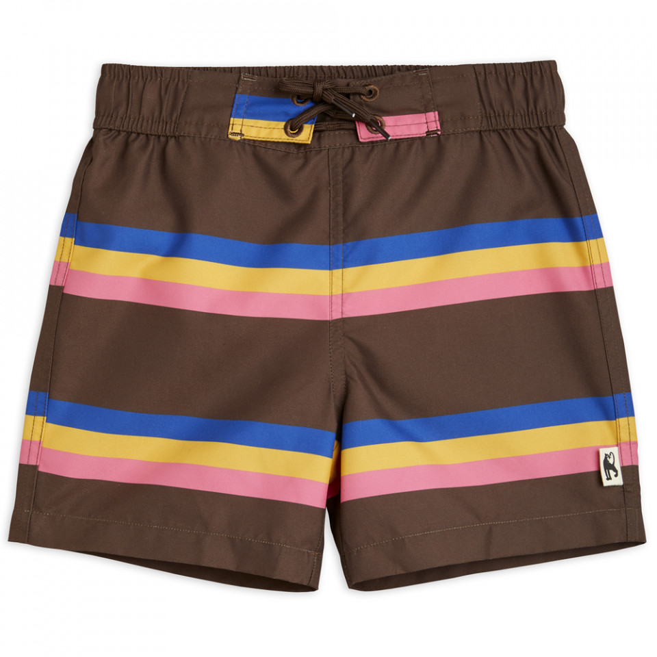 Recycled Stripe badeshorts