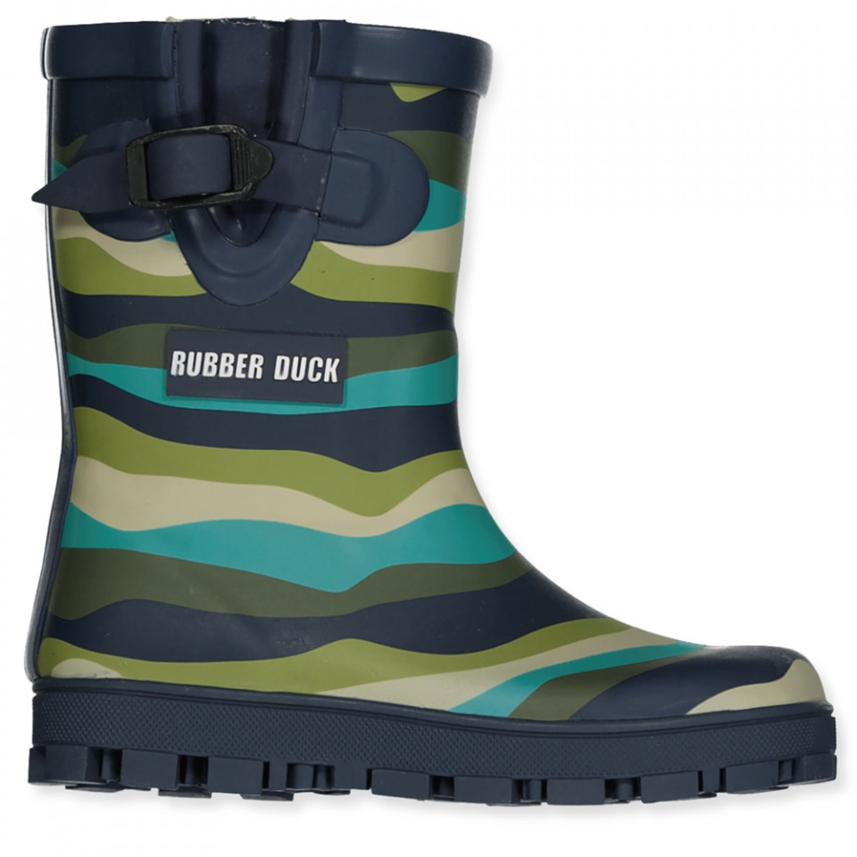Stripe gummistøvler
