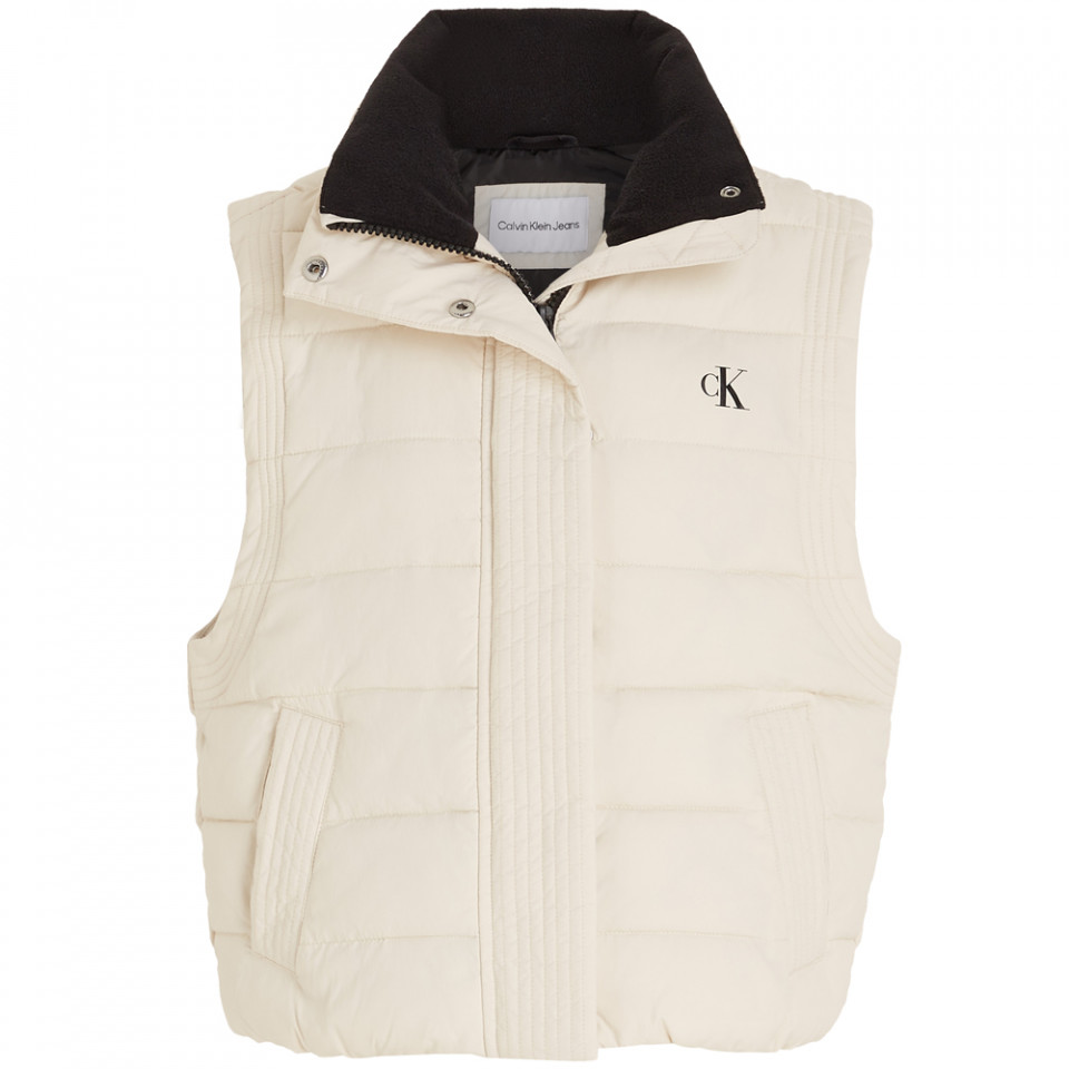 Recycled quiltet vest