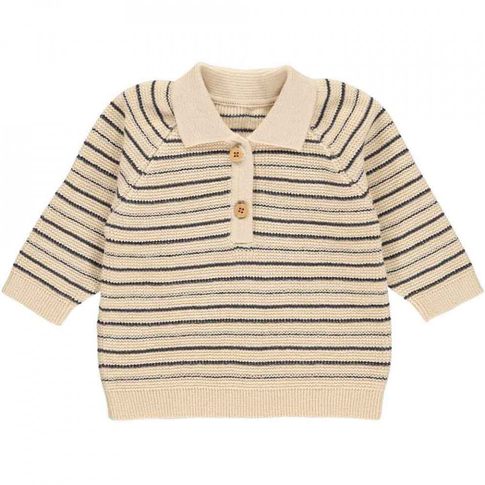 Organic stribet striktrøje