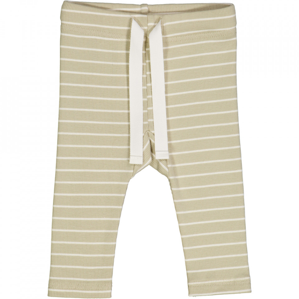 Organic stribet rib bukser