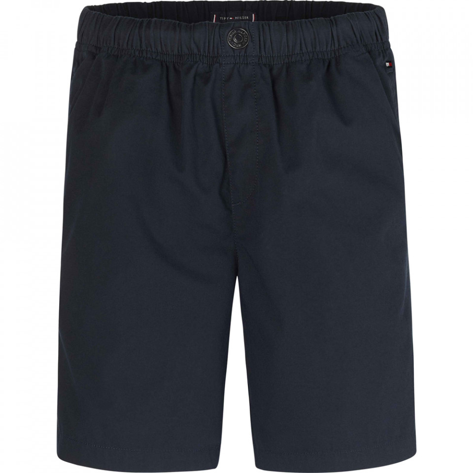 Organic poplin shorts