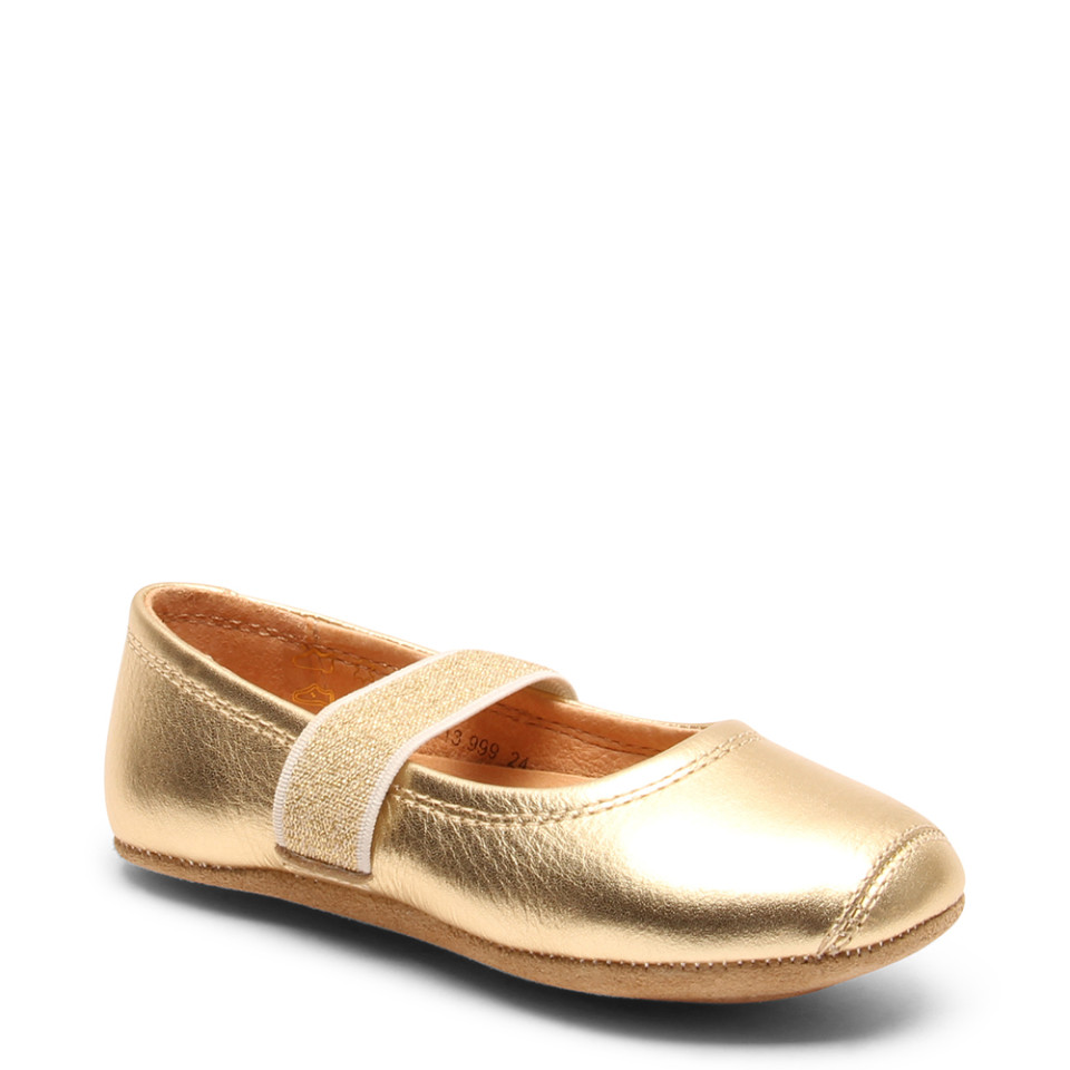 Guld Ballet hjemmesko
