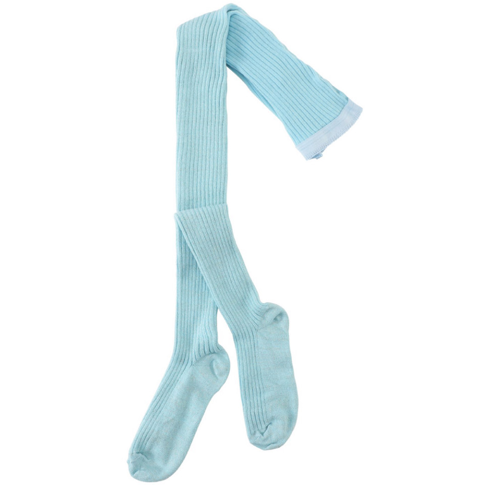 Glitter rib strømpebukser