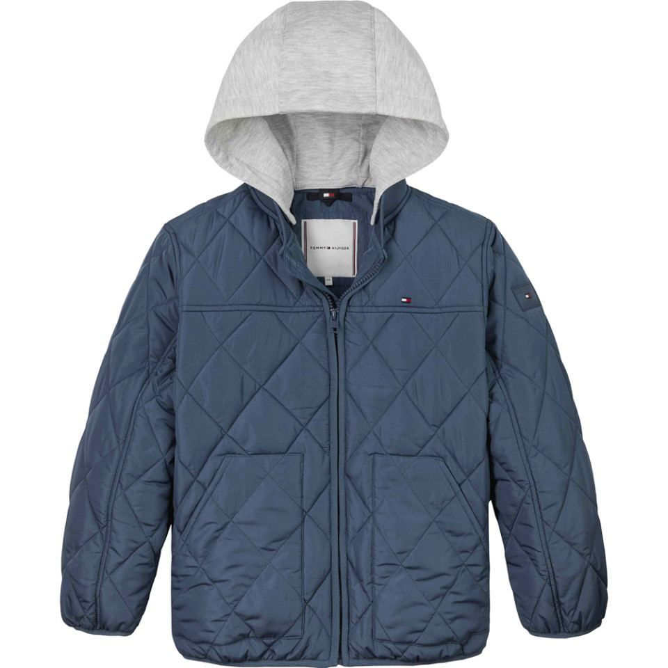 Recycled quilted jakke