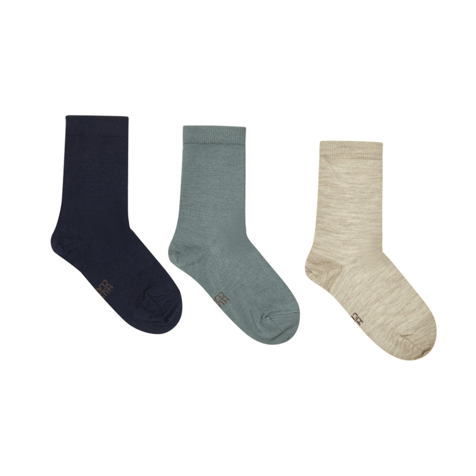HCFoty 3-pak uld/bambus strømper