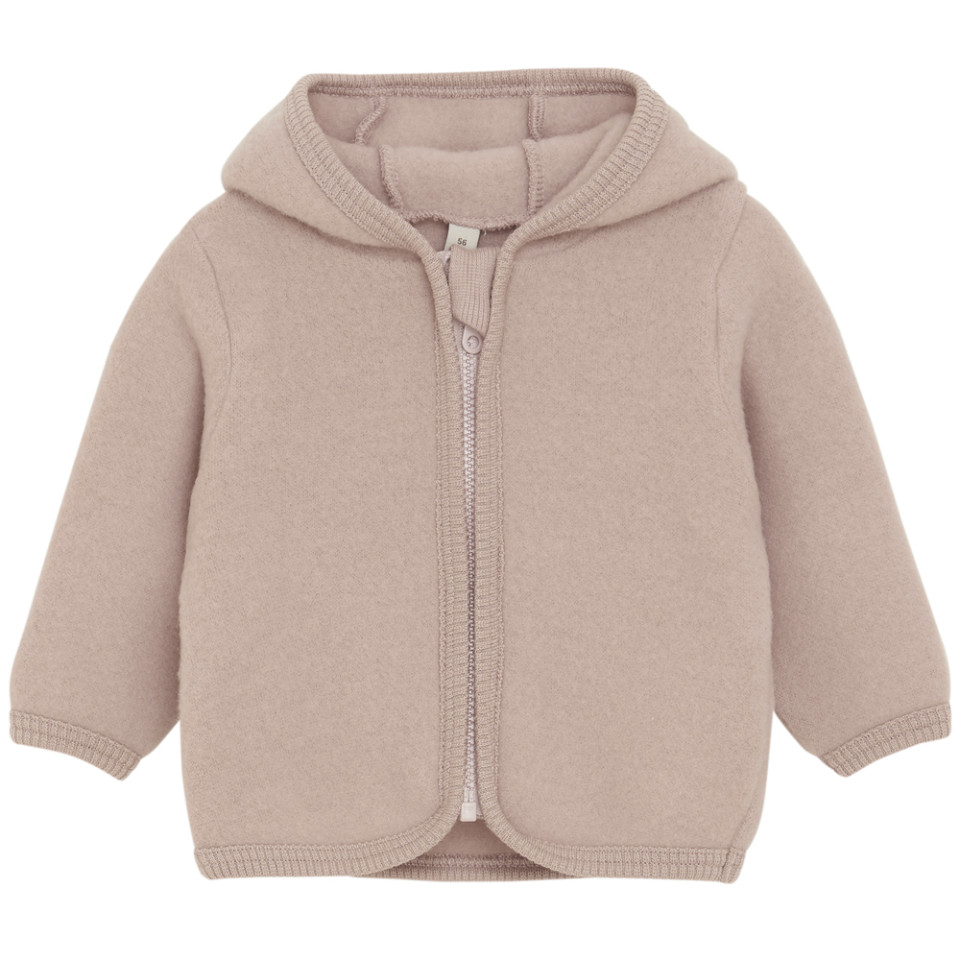 Uldfleece jakke