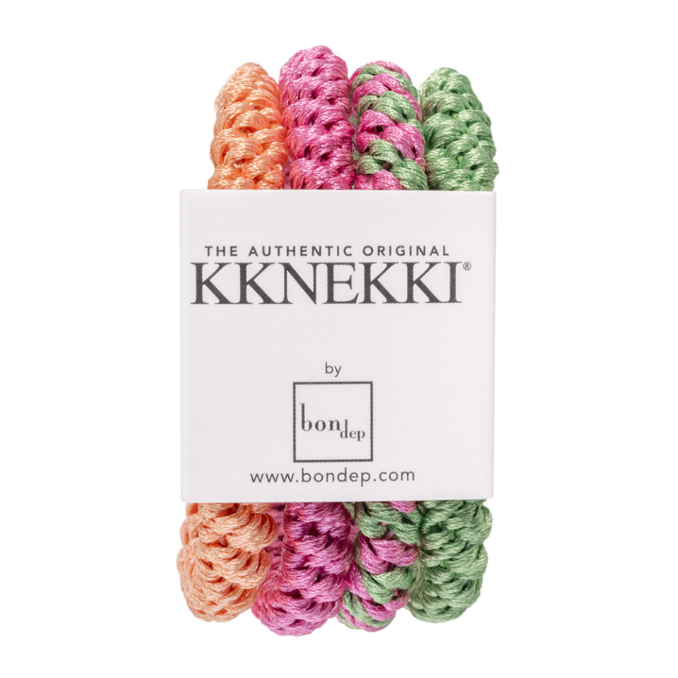 Kknekki 4-pak hårelastikker