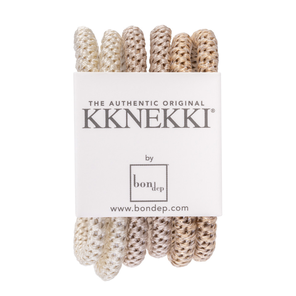 Kknekki 6-pak hårelastikker