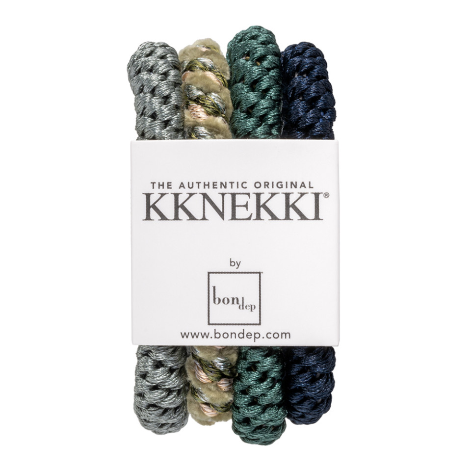 Kknekki 4-pak hårelastikker