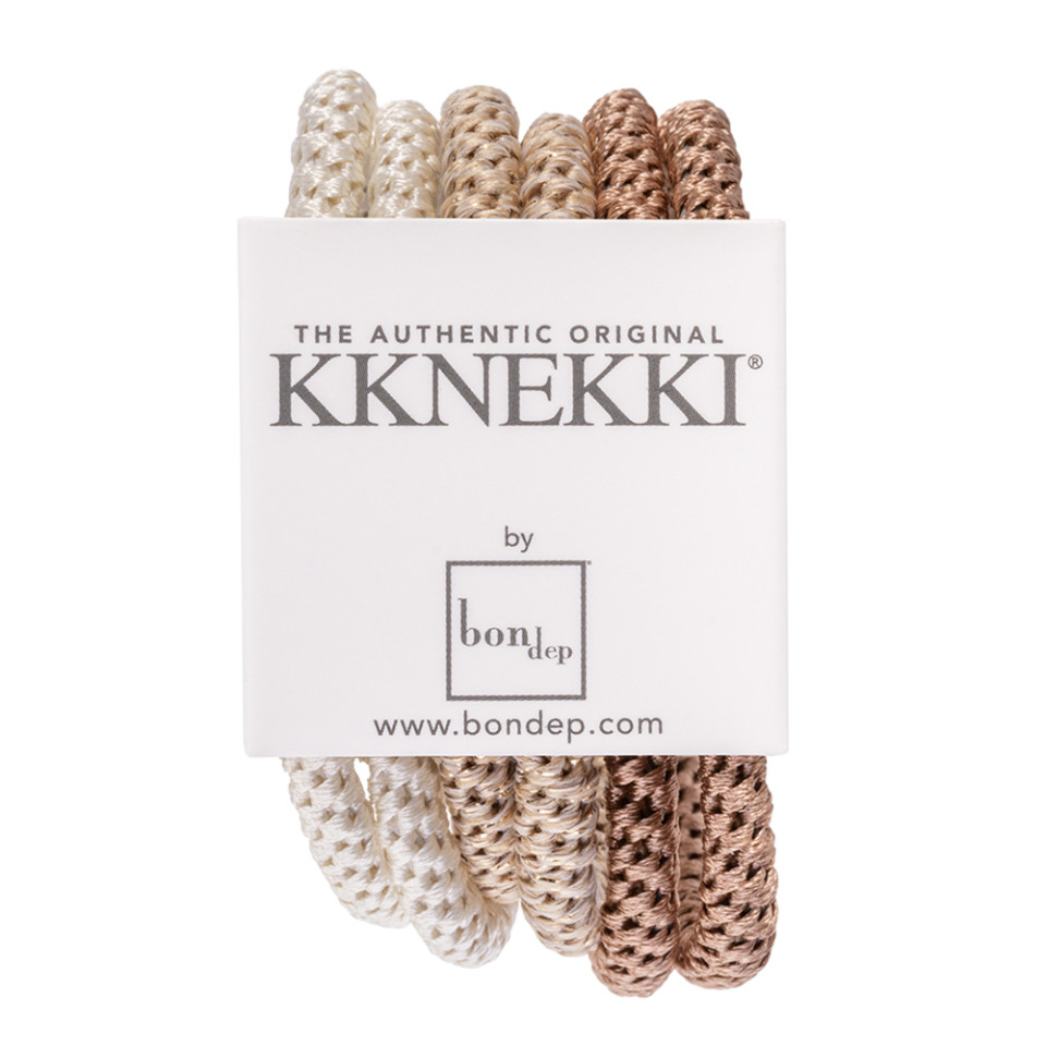 Kknekki 6-pak hårelastikker