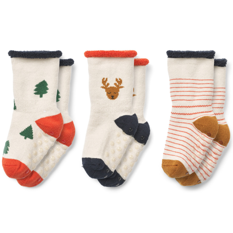 Eloy 3-pak babystrømper