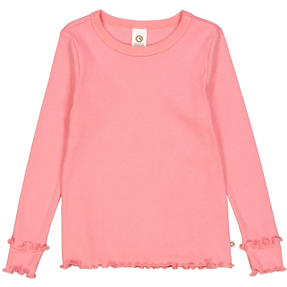 Organic Cozy me rib bluse