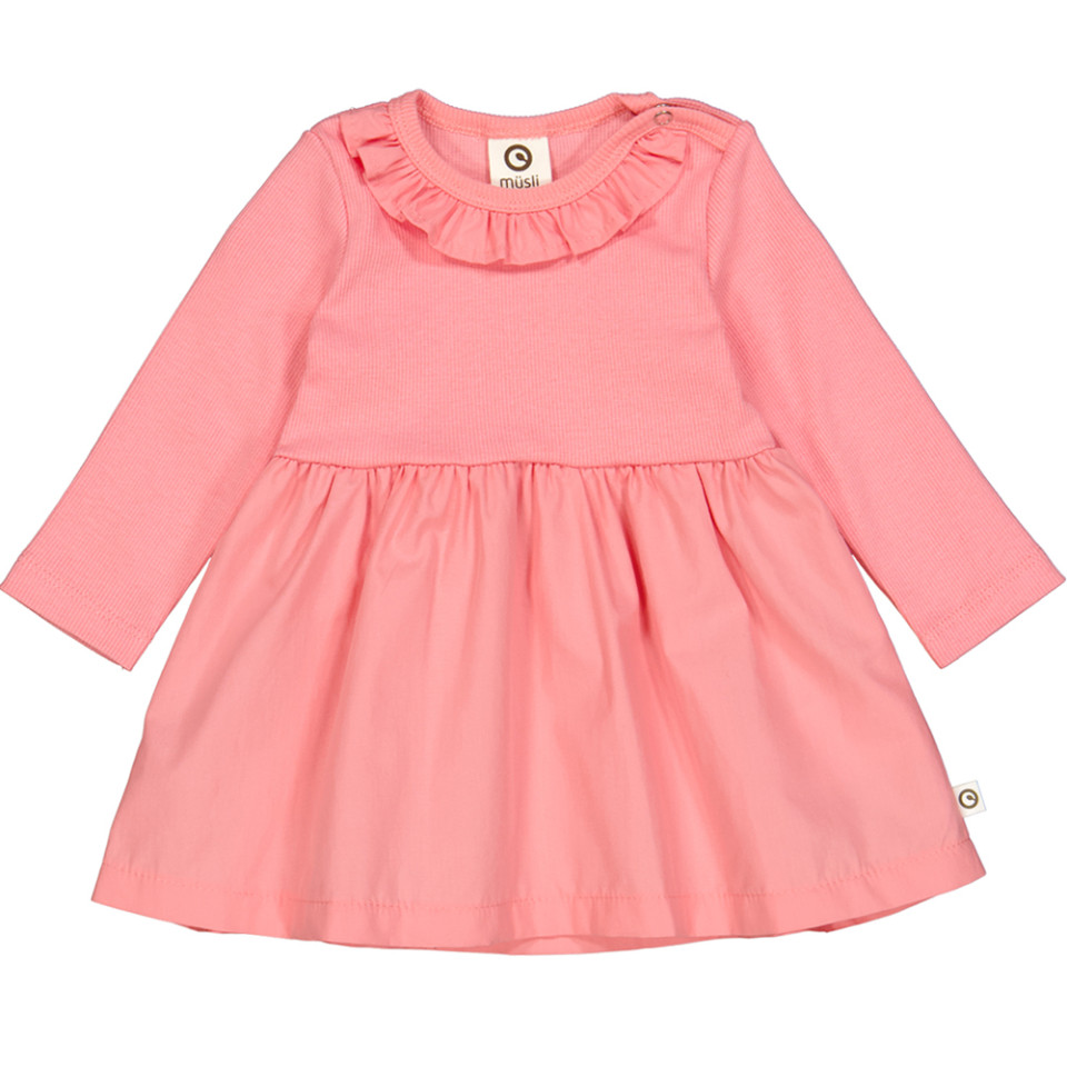 Organic Cozy me rib kjole